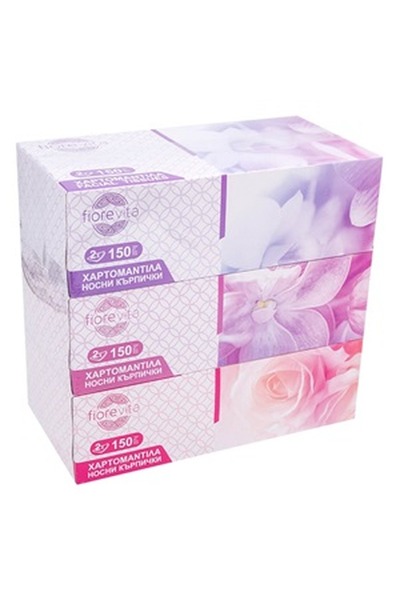 CBD CORAL BEST DEALS Servetele la Cutie cu 2 Straturi Value Pack - 3buc, 20x19cm