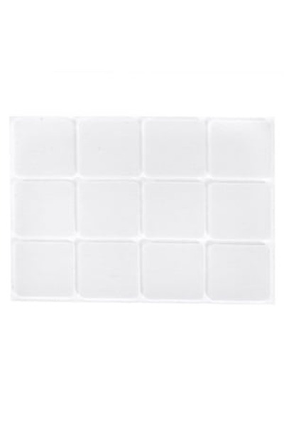 CBD CORAL BEST DEALS Autocolante Dublu Adeziv 21x21mm - 12buc