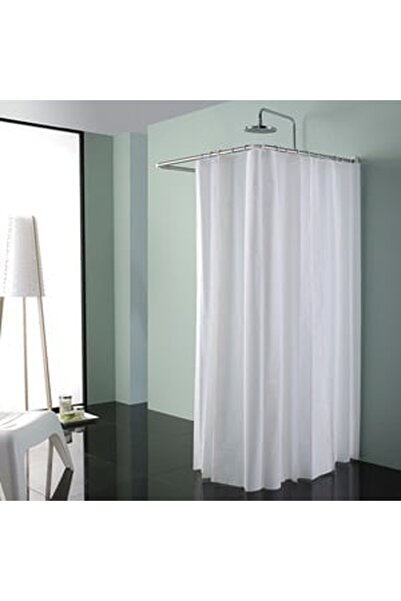 CBD CORAL BEST DEALS Perdea de Dus Alba 180x180cm, Poliester