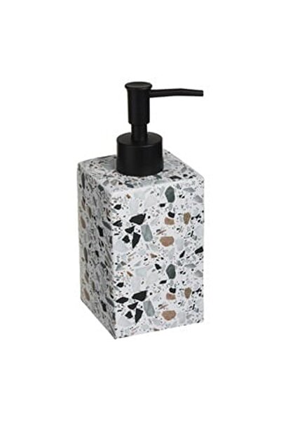 CBD CORAL BEST DEALS Dozator din Ciment Alb cu Model Mozaic pentru Sapun Lich...