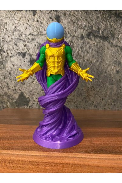 Riva Self Mysterio 13 cm 3D Baskı Dekoratif Figür | Marvel Koleksiyonluk Heyk...