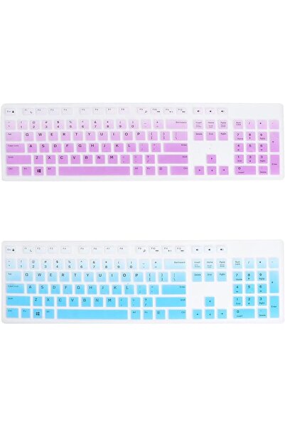 Generic 2pcs Silicone Keyboard Skin for Kbp Thin Protective Cover Soft Flexib...