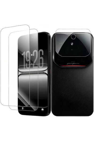 Vurtboly واقي شاشة (2+2 قطعة) متوافق مع هاتف Infinix Note 60 Ultra، زجاج مقوى 9H