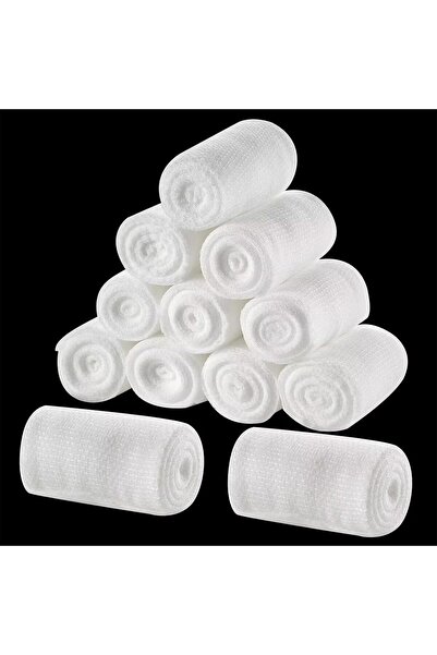 SPANA Gauze Bandage Rolls 10 cm x 4.5 meters - Soft Stretchable Bandages for ...