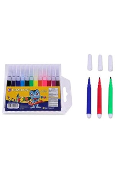 CBD CORAL BEST DEALS Carioci Subtiri Mini - 12buc, Plastic, Multicolor