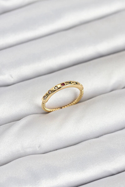 Livenda Brass Gold Color Colorful Zircon Stone Women's Ring Tj-Byk3884