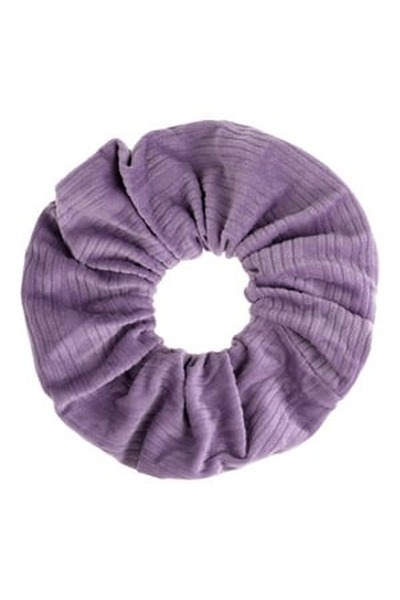 CBD CORAL BEST DEALS Elastic Par Catifelat Ribbed Lila pentru Femei
