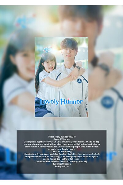 OEM Poster Infografic Alergator Iubit, K-Drama, Carton 250g, A4