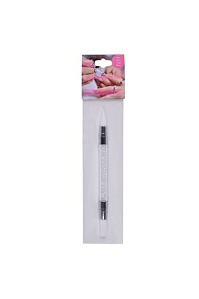 CBD CORAL BEST DEALS Pensula pentru Unghii Nail Art 2 Varfuri din Silicon, Tr...
