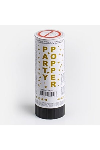 CBD CORAL BEST DEALS Tun Party Popper cu Confetti Colorat 11cm, 4x11cm