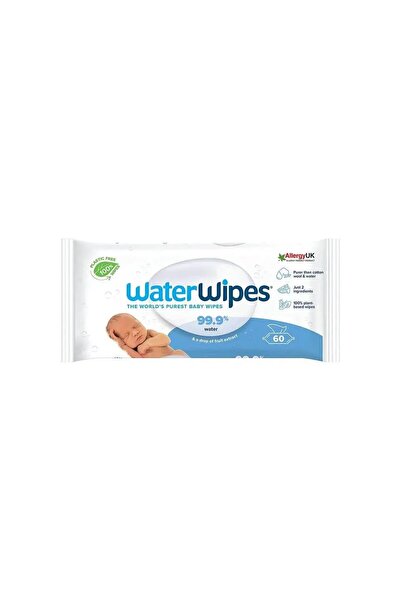 WaterWipes واتر وايبس مناديل مبلله للأطفال عبوه 60 منديل