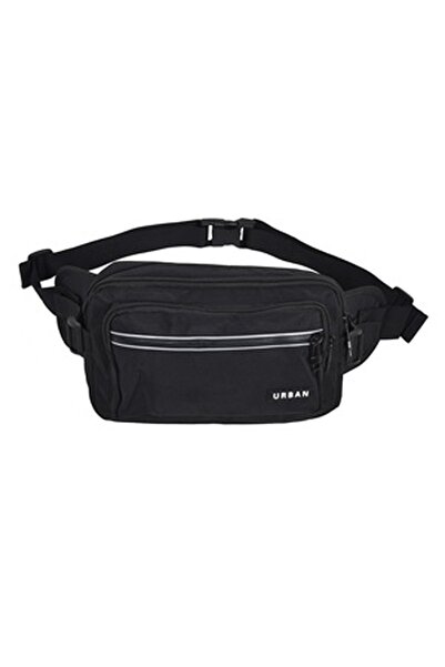 CBD CORAL BEST DEALS Borseta pentru Barbati Neagra Patch "URBAN "26x10x16cm, ...