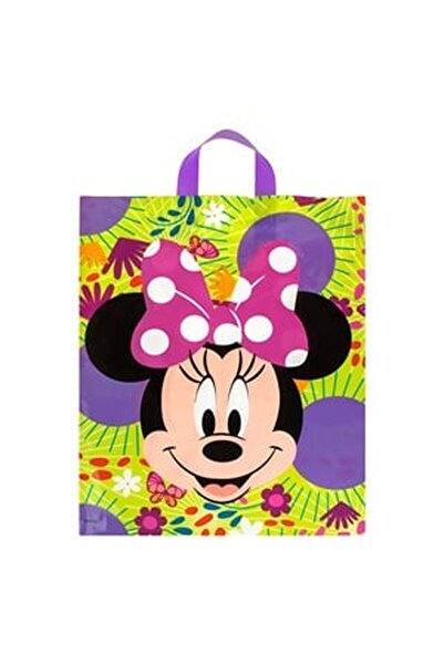 CBD CORAL BEST DEALS Sacosa Cadou Colorata Minnie Mouse 40x10x50cm, Plastic, ...