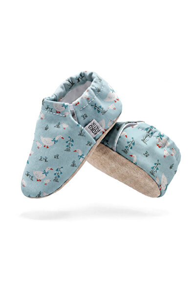 Kokopatik Duck Family Patterned Booties |   Non-Slip Home & Nursery Booties