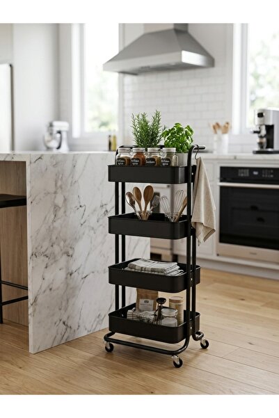 PLUS13 Multi-Purpose Metal Organizing and Moving Cart