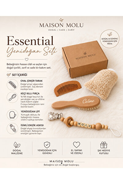 MAİSON MOLU I Essential Yenidoğan Set2