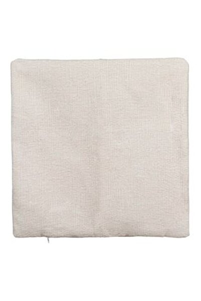 CBD CORAL BEST DEALS Fata de Perna Decorativa Chenille Ecru 40x40cm, Poliester