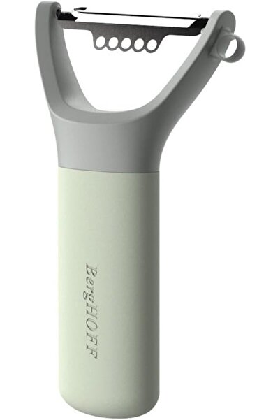 Berghoff Balance Y-Peeler with Zester 5", Stainless Steel Sharp Blade, Soft T...