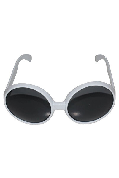 Livenda 80S White Color Nostalgia Greenwood Party Glasses