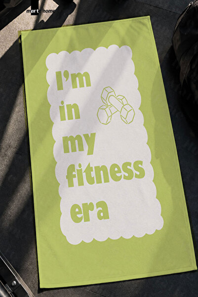 Marte Home Colorful Printed 50X100 cm Sports Towel, Fitness Training Towel