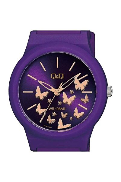 Q&Q Ladies' Analog Quartz Watch Purple V34A-002VY