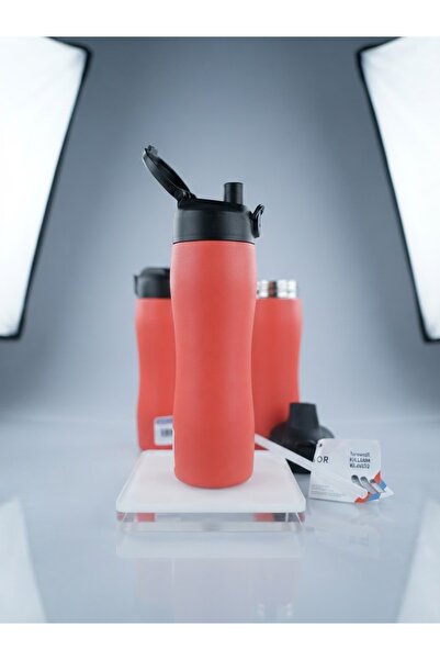 Lider MAGNESİA 304 Stainless Steel 750 ml Automatic Lid Steel Body Water Bottle