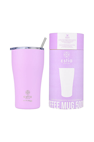 estia ΘΕΡΜΟΣ ΚΟΥΝΤΑΚΙ ΚΑΦΕ ΣΩΣΤΕ ΤΗΝ ΑΙΓΑΕ 500ml ΜΩΒ ΛΕΒΑΝΤΑΣ