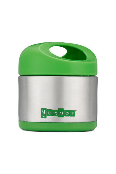 YumBox Cubi Θερμός Φαγητού από Ανοξείδωτο Ατσάλι με Τριπλή Μόνωση - Πράσινο Μήλο
