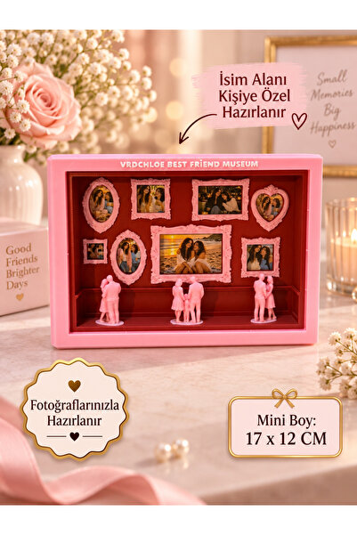 VRDCHLOE Kişiselleştirilebilir Mini Anı Müzesi, Aşk ve Best Friend Müzesi Çer...