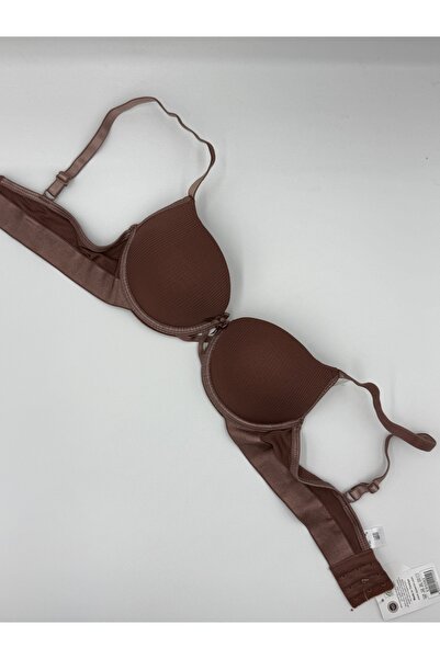 Suare Concept Brown Self-Textured Supported Underwire Bra - Nail Polish Is a ...
