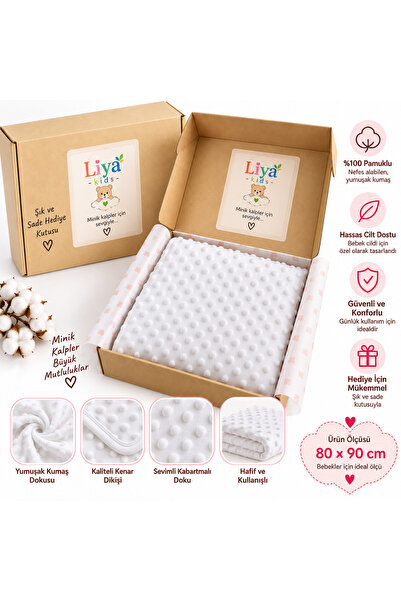 Liya kids %100 PAMUKLU YUMUŞACIK BEBEK BATTANİYESİ