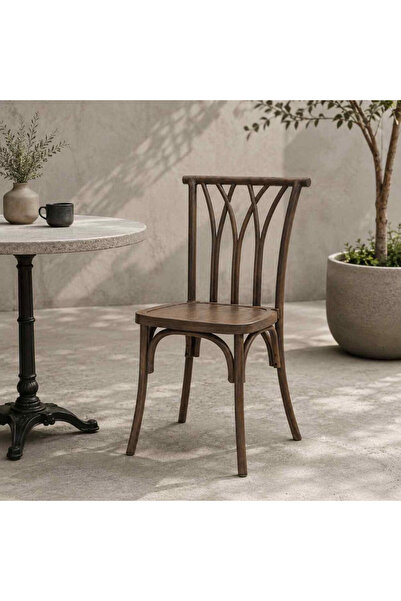 Palma homez Light Brown Chair 88X42X38 cm - Dining Table Chair