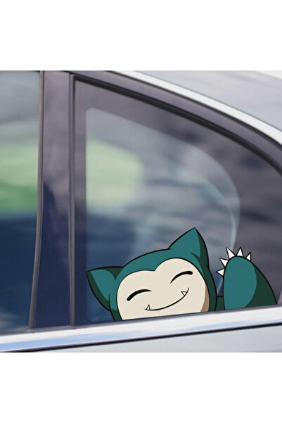Snorlax Sticker | UV Su Geçirmez Araba Oto Sticker | Dekoratif Sticker