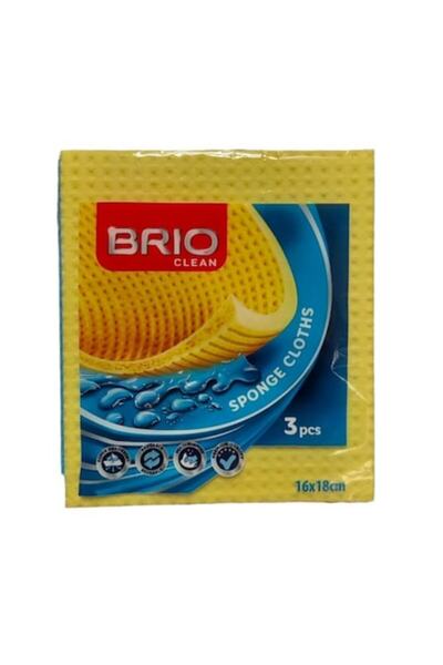 BRIO Șervețele umede 16cm x 18 cm 3 bucăți/set