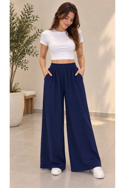 Genel Markalar ALMADA MODA SAMURAY RAHAT KESİM PANTOLON