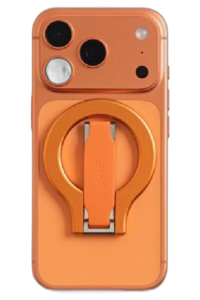 darc Dark Maska Orange Magnetic Mobile Phone Holder with Foldable Stand, Flex...