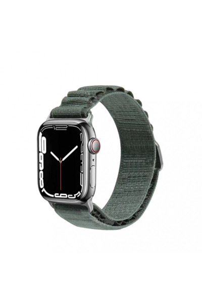 WIWU Weewoo Ultra Band for Apple Watch in Green, Fashionable Minimalist Desig...