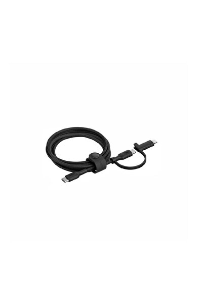 Belkin بيلكن كابل شحن سريع 2 في 1 USB-C إلى Lightning وUSB-C بطول 1.5 m وقدرة...