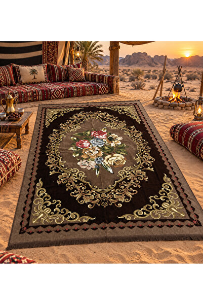 ULTRA MODERN سجادة جوبلان فاخرة قابلة للطي – خفيفة الوزن – تصميم كلاسيكي أنيق...