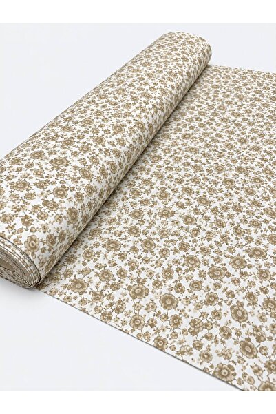 Zümra Baby %100 Pamuk Desenli Poplin Kumaş - Çiçekli - (50x170)