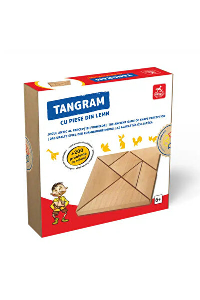 D-Toys Joc de logică Tangram 64943