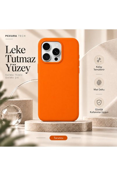 PEXURA TECH iPhone 14 Pro Max Compatible Velvet Inside Stain-Resistant Matte ...