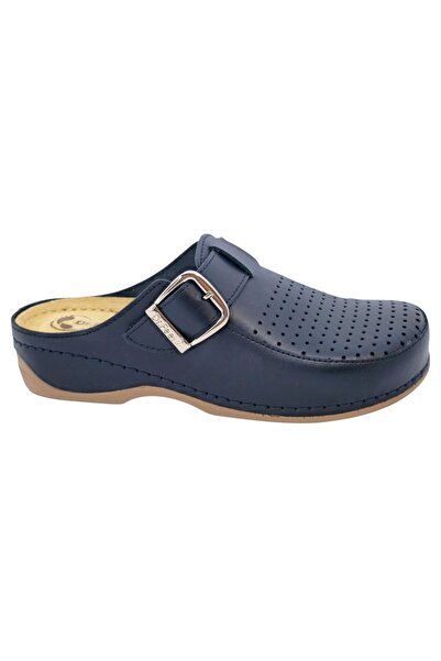 Dr. Feet Saboți Dr Feet 2107 bleumarin (Damă)