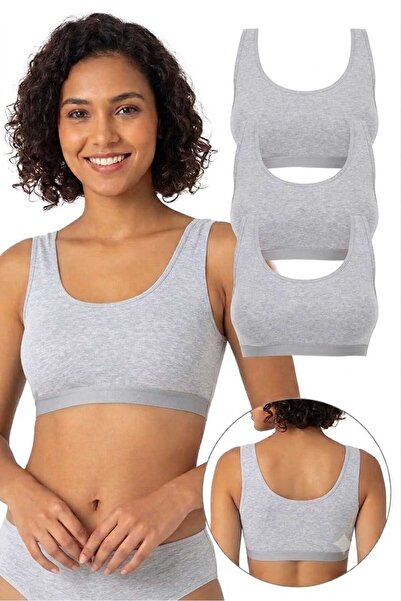 LYZALÜXEN Women's Padded 3-Piece Thick Strap Half Tank Top Bustier