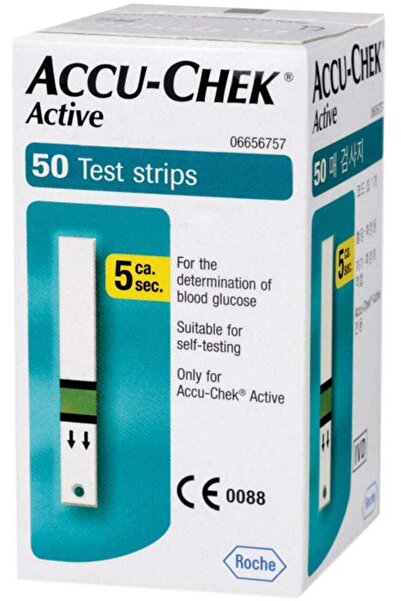 Accu Chek Accu-Chek Active Blood Glucose Test Strips 50 pcs