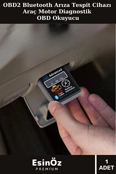 EsinÖz #Araç OBD2 Bluetooth Arıza Tespit Cihazı Araç Motor Diagnostik OBD Oku...