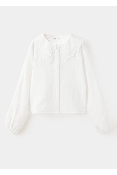 MANGO Kids SHIRT BLANCA