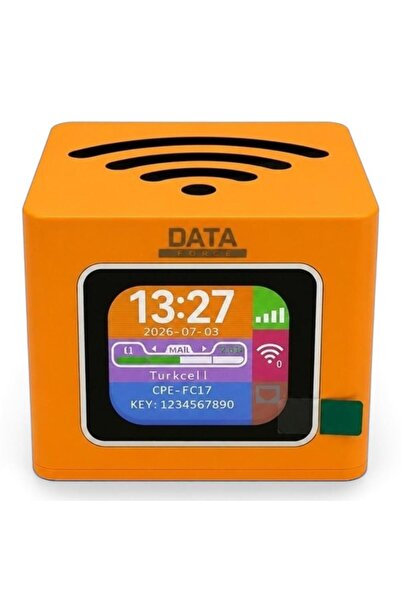 electroon Data Force CPE-051 4G LTE Sim Kartlı Wifi 6 Taşınabilir Şarjlı Mode...