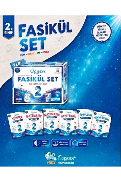 Üçgen Yayıncılık 2. Sınıf - Beceri Temelli - İLKOKUL YOLCULUĞU Fasikül Set - ...