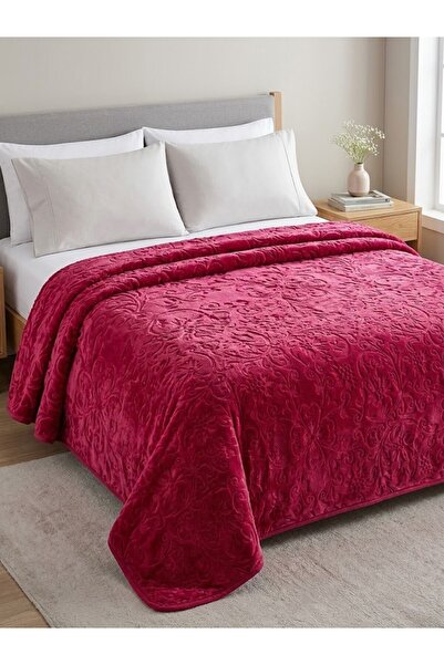 Özdilek Prestige Blanket Double - Fuchsia